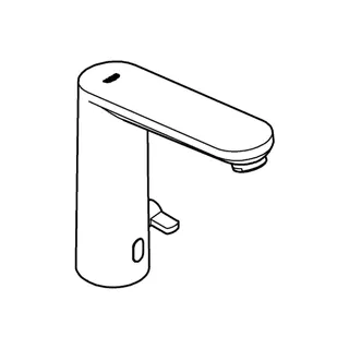 GROHE Waschtisch-IR-Elektronik Eurosmart CE 36421_1 L-Size Mischung 230V chrom – Bild 4