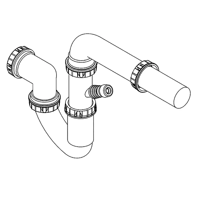 GROHE Siphon 42617 für Küchenspülen