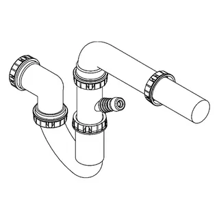 GROHE Siphon 42617 für Küchenspülen – Bild 2