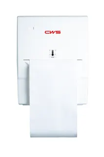 CWS Stoffhandtuchspender HeavyDuty 102er mit Schloss, HxBxT 476,1x387,3x259 weiß