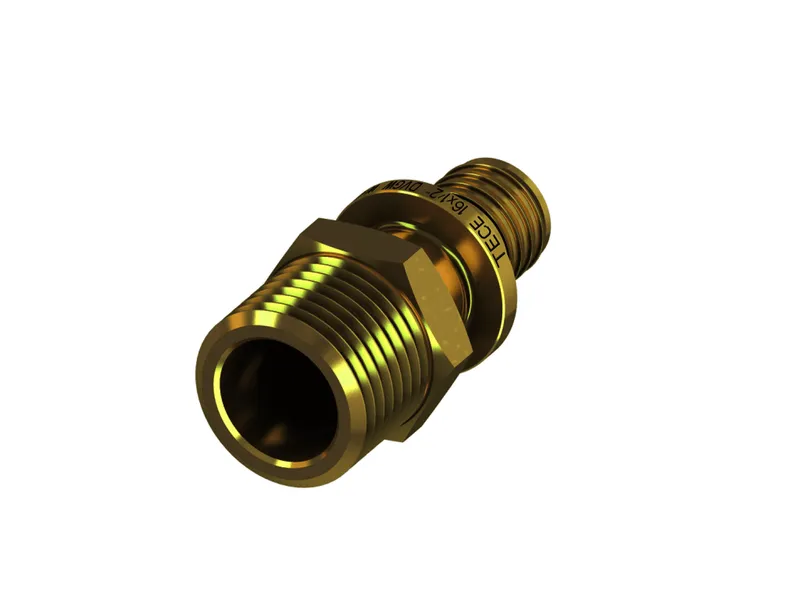TECEflex Übergangsnippel Dim. 14 x R 1/2" Standard Messing