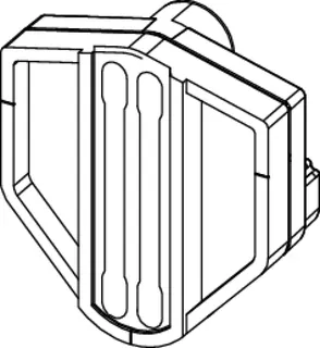 TECE-Ersatzteil WC-Anschlussbox
