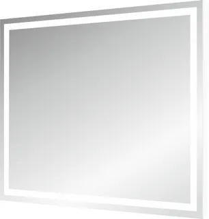 AS QUADRINO-SV LED-Leuchtspiegel Breite 45 x Höhe 80 cm