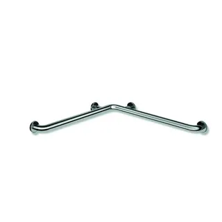 HEWI Dusch-Wannenhdl.,W1:762mm,W2:762mm d:33, chromoptisch beschichtet
