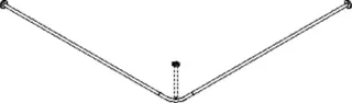 HEWI VH-Stange, d:25,A1/A2=1987, 40 Ringe, plvb dgrau tiefmatt – Bild 4