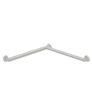 HEWI DUHA, d:30, links, W1:765, W2:475, pulverbeschichtet weiß tiefmatt – Bild 2