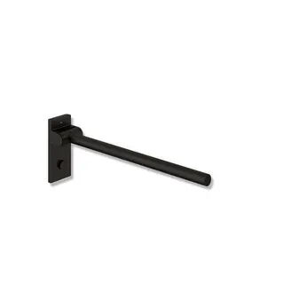 HEWI Stützklappgriff Mono (A), L:600mm, plvb dgrau tiefmatt – Bild 2