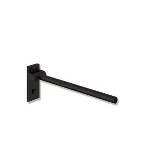 HEWI Stützklappgriff Mono (A), L:600mm, plvb dgrau tiefmatt – Bild 3