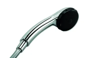 HEWI Handbrause, d:85 mm, 1 Strahl, aerosolarm, Chrom
