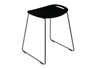 HEWI Duschhocker, H:508mm, B:462mm, tiefschwarz – Bild 2