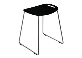 HEWI Duschhocker, H:508mm, B:462mm, tiefschwarz – Bild 3