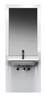 HEWI Waschtisch-Modul S50, Waschtisch 950.13.201, Spiegel, weiß – Bild 2