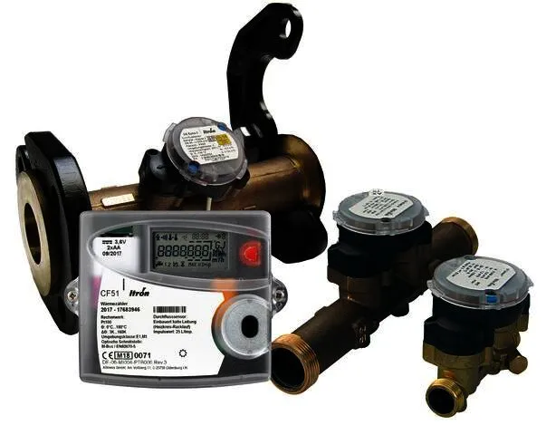 AM Haus- und Gewerbewärmezähler Split MCFU 10,0-D 25L Netz MWh DN40 200mm CF51