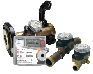 AM Haus- und Gewerbewärmezähler Split MCFU 6,0-D 25L DN25 150mm MWh CF51