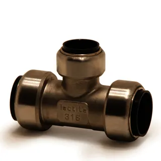 AIPS VSH Tectite 316 Red-T-Stück d35x15x35 I/I/I VA EPDM