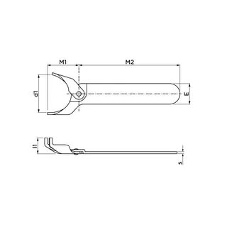 AIPS VSH Tectite Demontageschlüssel d35 -54 – Bild 2