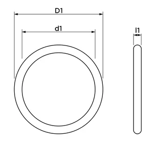 AIPS VSH Tectite O-Ring, für Pro u. 316 d35 – Bild 2
