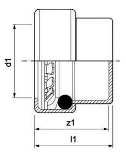 AIPS VSH Tectite Sprint Kappe d12 I Cu EPDM – Bild 2