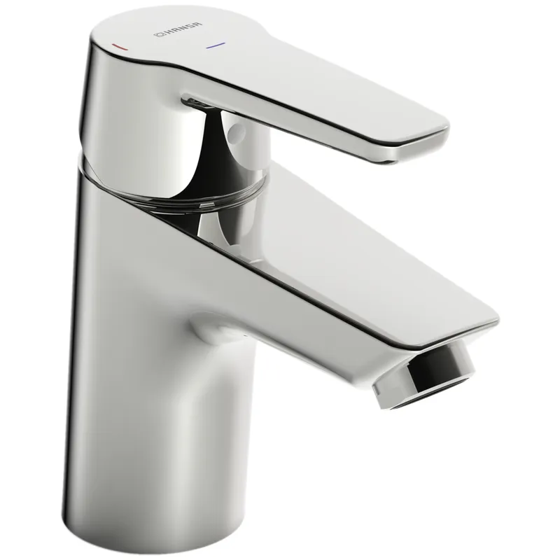 EHM Waschtisch-Batt. HANSAPOLO ECO 5142 Ausld. 103 mm DN15 chr