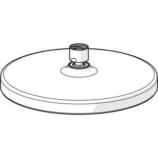 Kopfbrause HANSABASICJET 4474 1-strahlig d 200 mm chr – Bild 2