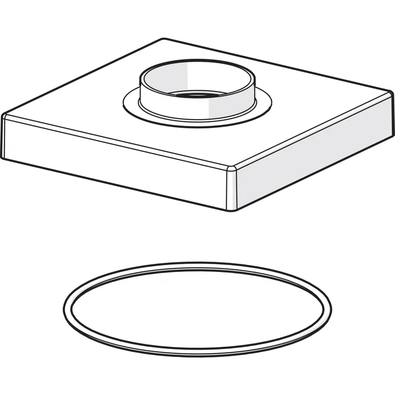 Ros. HANSA 1003885V 75x75 mm chr