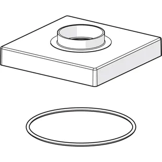 Ros. HANSA 1003885V 75x75 mm chr