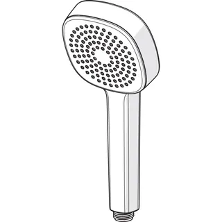 Handbrause HANSABASICJET Style 4463 1-strahlig chr – Bild 2