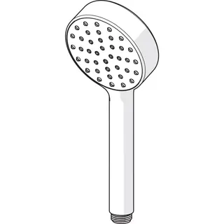 Handbrause HANSAMEDIJET 0416 1-strahlig d 95 mm chr – Bild 2