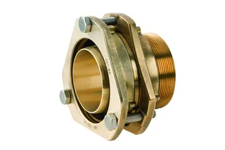 Beulco Übergangsstück gerade AG für TW 3" 90x8,1/8,2 (Flansch)