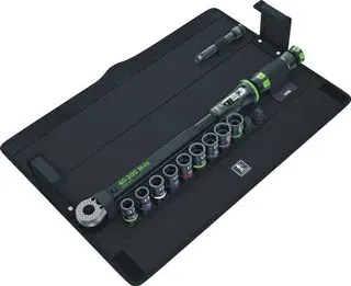 Drehmomentschlüsselset Klick-Torque C 3 Set 2 11-tlg.40-200 Nm 1/2 Zoll WERA