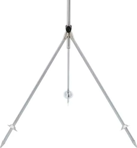 Dreibeinstativ 2xG3/4Zoll AG STA verz.m.Standspitzen GEKA