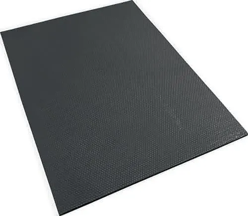 Stallmatte B.1,22m L.1,83m D.17mm schwarz NR/SBR o.Gewebeeinlage