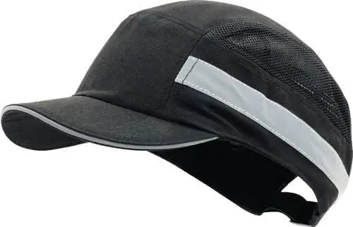 Anstoßkappe PLUS Base-Cap 52-65cm schwar z Schirmlänge 5cm EN 812:2012 PRO FIT
