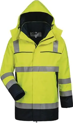 Multinorm-Parka Toivo Gr.M gelb/marine E LYSEE