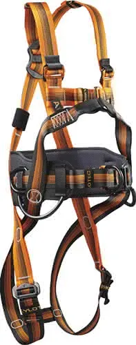 Auffanggurt Falc Stand.EN361:2002,EN358: 2018 schwarz/orange/anthrazit f.Gr.M/XXL