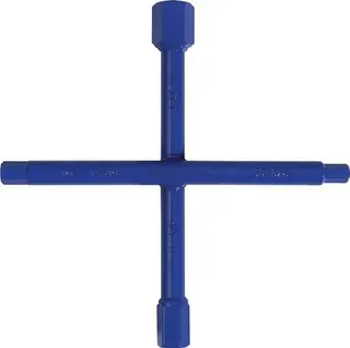 Sanitärkreuzschlüssel 200x200mm m.Multifunktion PROMAT