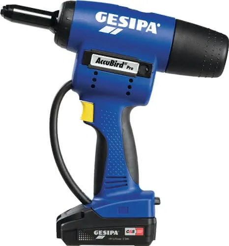 Akkublindnietsetzgerät AccuBird®Pro 12-tlg.13000N L-Boxx GESIPA