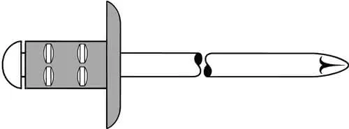Blindniet PolyGrip® Nietschaft dxl 3,2x8mm K9,5 Alu./STA 1000 St.GESIPA
