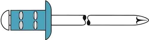 Blindniet PolyGrip® Nietschaft dxl 3,2x8,0mm VA 100 St.GESIPA
