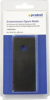 Ersatzmesser f.Richteisen RE 4000 818 713 Blisterverpackung PROBST