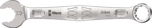 Ringmaulschlüssel 6003 Joker SW 15mm L.174mm Form A legierter WS WERA