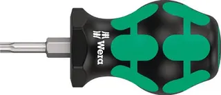 Schraubendreher 367 TORX® Stubby Gr.T 15 Klingen-L.25mm 2K-Griff Rundkl.WERA