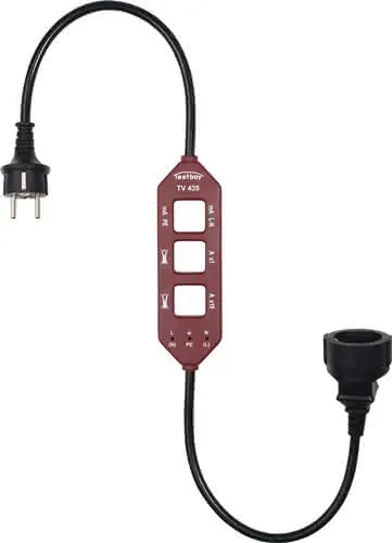 Strommessadapter TV 435 Laststrom-/Diffe renz-/Leckstrommessung TESTBOY