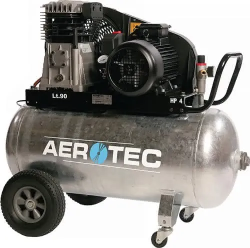 Kompressor Aerotec 600-90 Z verz.600l/mi n 10bar 3 kW 400 V,50 Hz 90l AEROTEC