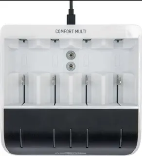 Schnellladegerät NiBC-ComfortMulti-USB-c b m.USB-Eingang 1,2 V NiMH ANSMANN