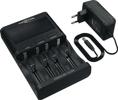 Universalladegerät UBC-Powerline4Ultra-E U-cb m.Netzt.1,2 V NiMH,Li-Ion 3,6 V