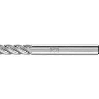 Frässtift ZYA D.6mm Kopf-L.16mm Schaft-D.6mm HM Verz.INOX PFERD