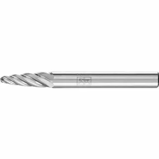 Frässtift RBF D.6mm Kopf-L.18mm Schaft-D.6mm HM Verz.INOX PFERD