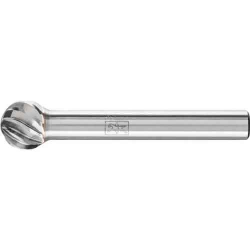 Frässtift KUD D.10mm Kopf-L.9mm Schaft-D.6mm HM Verz.INOX PFERD