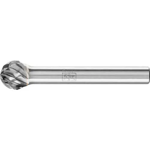 Frässtift KUD D.10mm Kopf-L.9mm Schaft-D.6mm HM Verz.STEEL PFERD